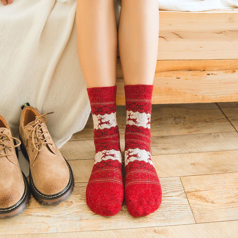 مصغّر المنتج 4: شراب شتوي ثقيل بنقشة الكريسماس – مقاس 37/41