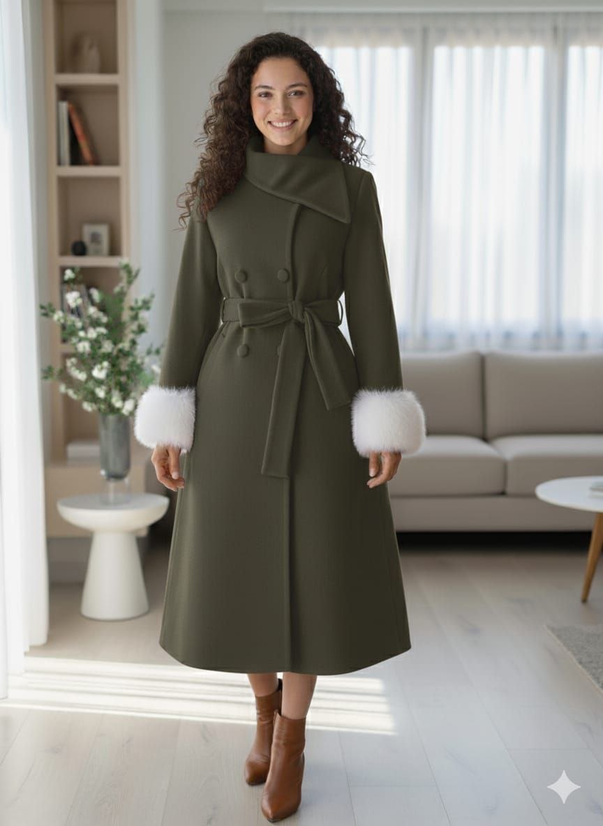 مصغّر المنتج 3: بالطو فرو اربعة زرار