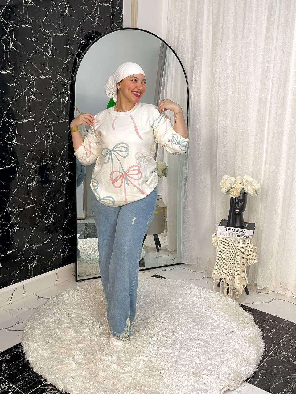 مصغّر المنتج 1: بلاوز فيونكات شتوي