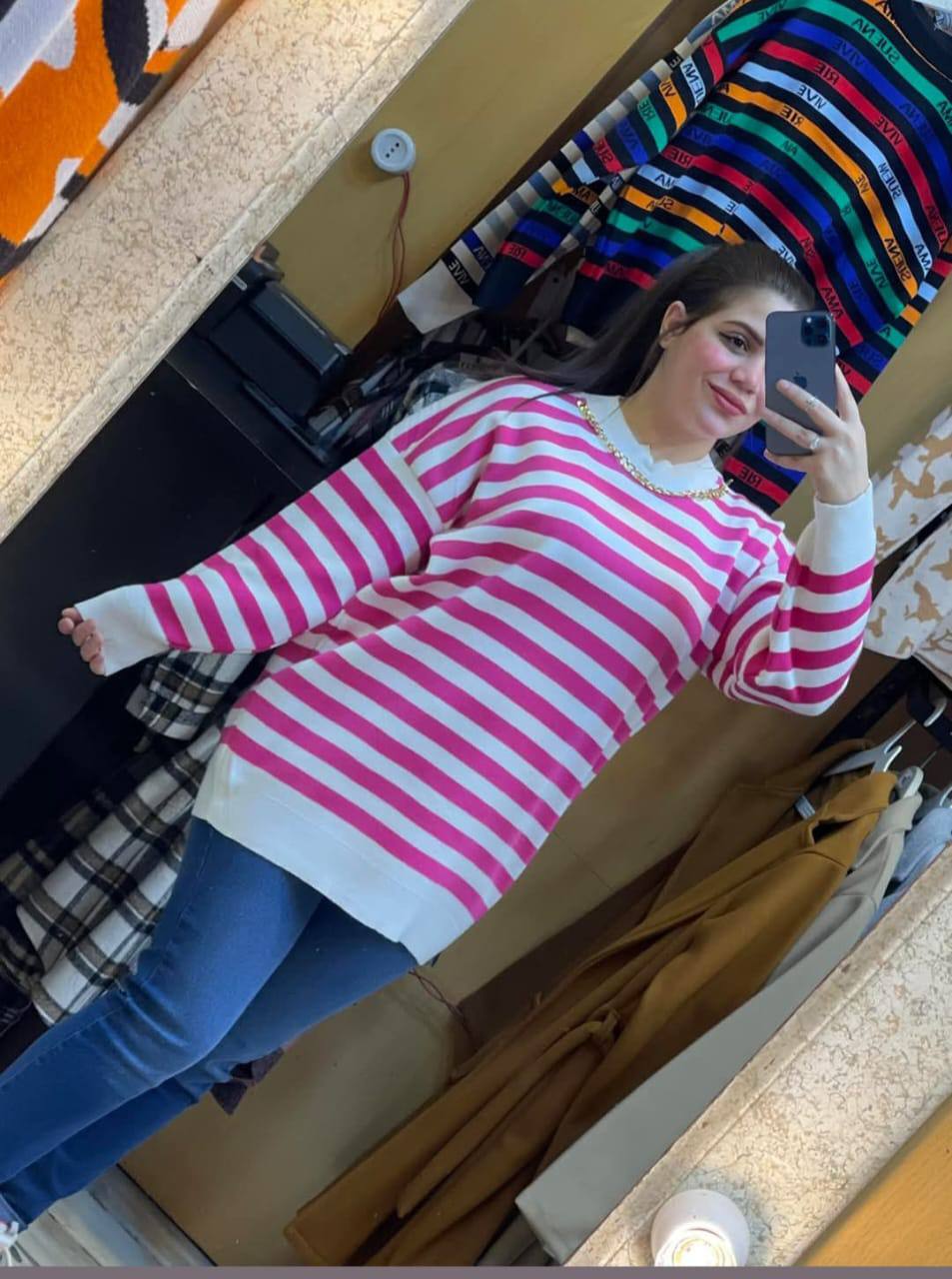 مصغّر المنتج 3: بلوزة خامه عجينه تريندي