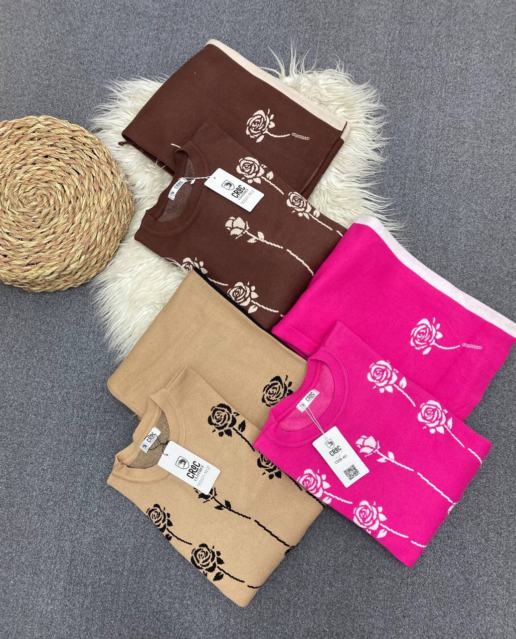 مصغّر المنتج 1: سوت بنقشة الورود