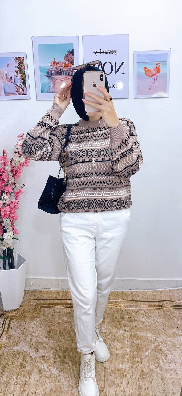 مصغّر المنتج 1: بلاوز شتوي مشجر