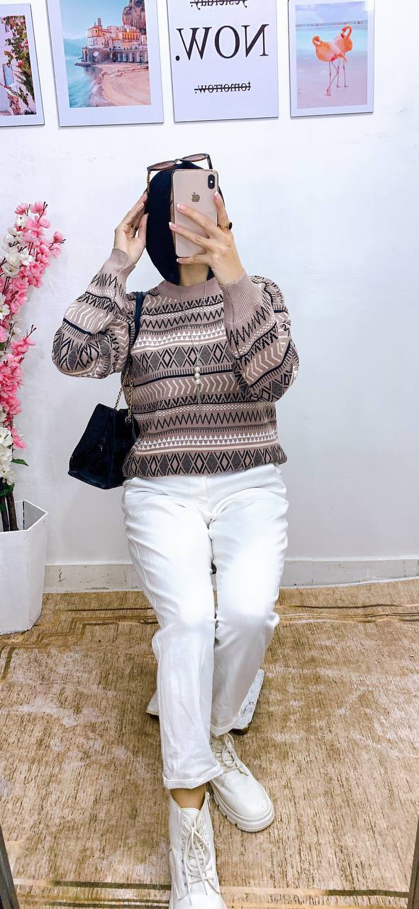 مصغّر المنتج 2: بلاوز شتوي مشجر