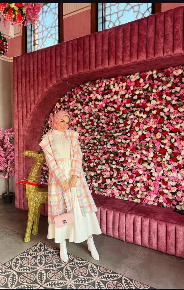 مصغّر المنتج 2: طقم ٣قطع بلاوز طويله وجيبه وحزام