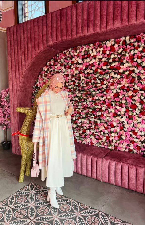 مصغّر المنتج 3: طقم ٣قطع بلاوز طويله وجيبه وحزام