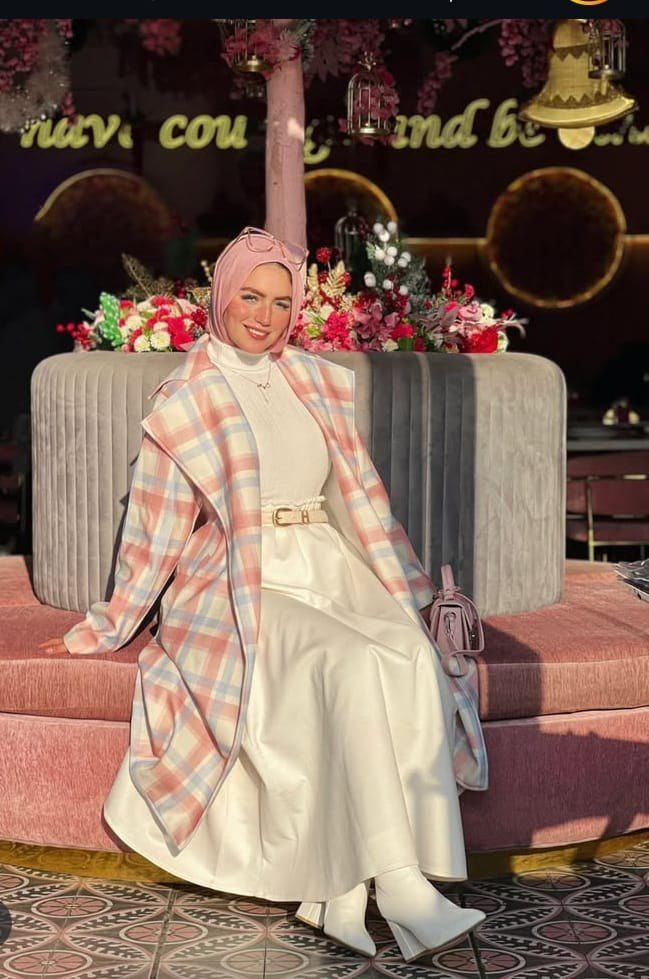 مصغّر المنتج 4: طقم ٣قطع بلاوز طويله وجيبه وحزام