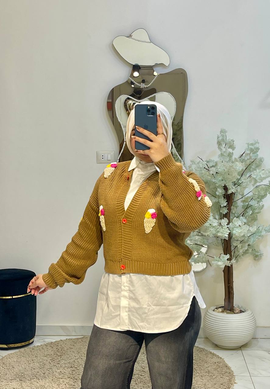 مصغّر المنتج 12: بلاوز تريكو هاي وسط