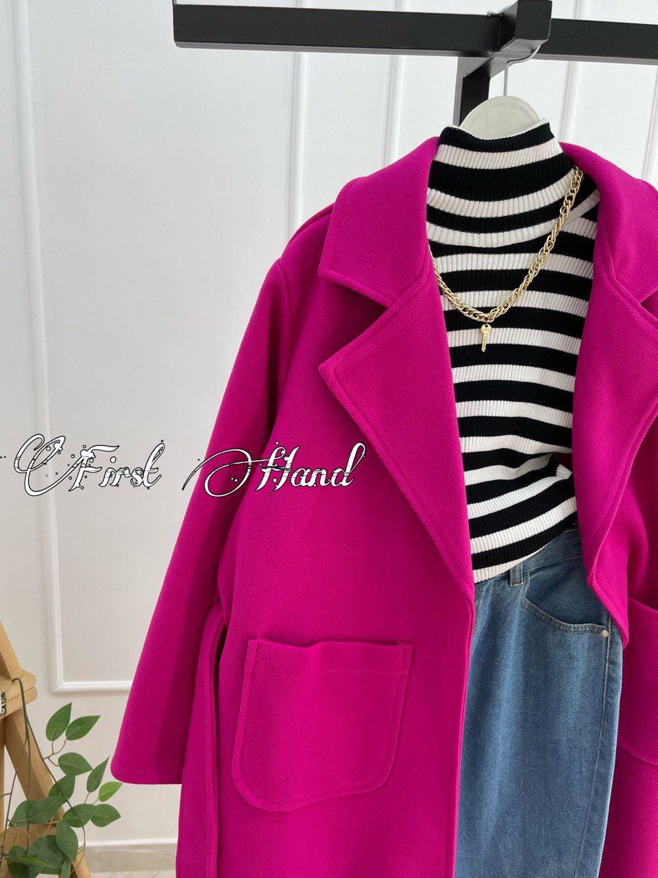 مصغّر المنتج 14: بالطو شتوي 2 جيب – خامة جوخ