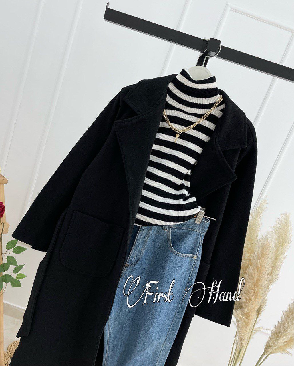 مصغّر المنتج 2: بالطو شتوي 2 جيب – خامة جوخ