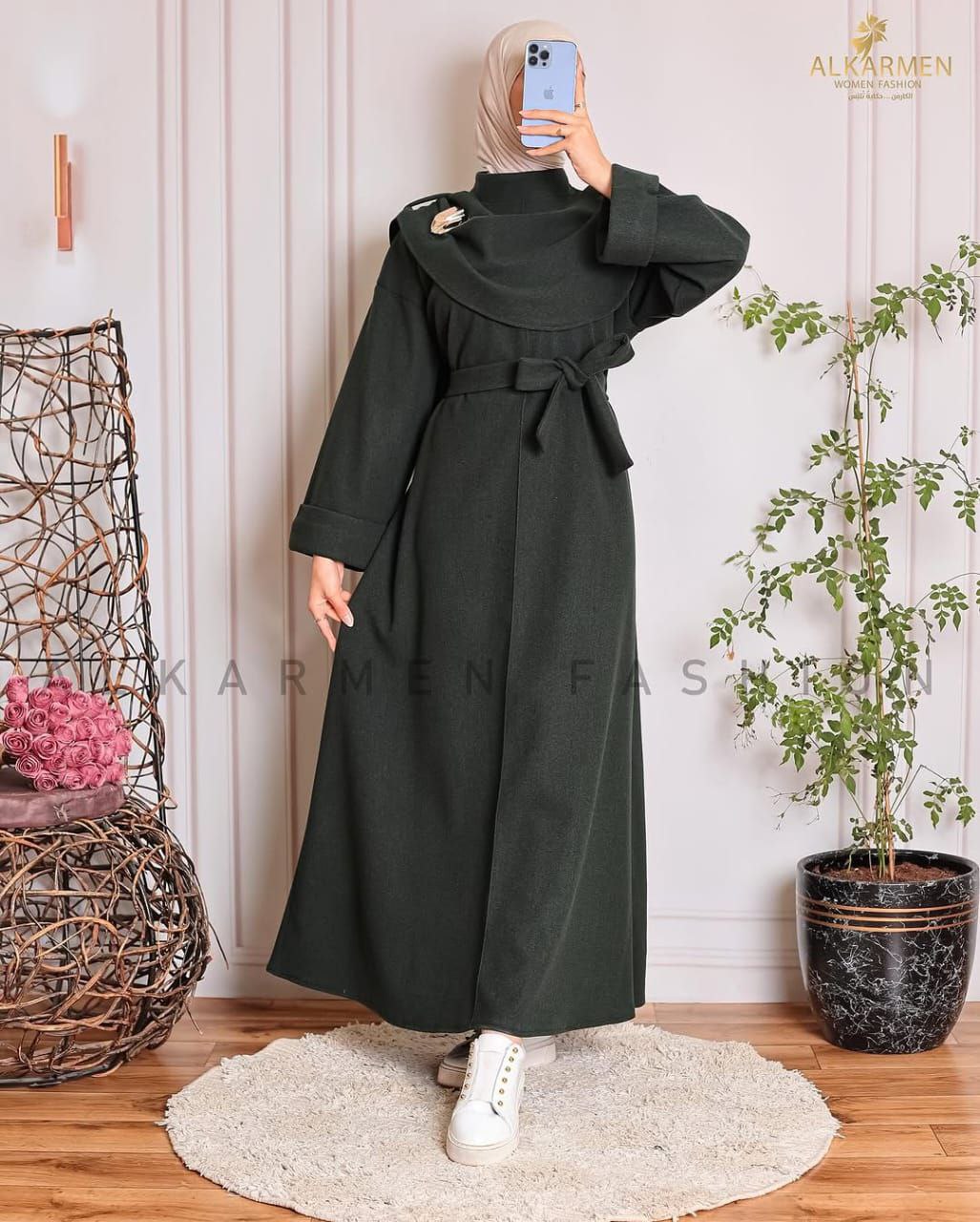 مصغّر المنتج 2: درس بليزر واسع مع اسكرف وحزام