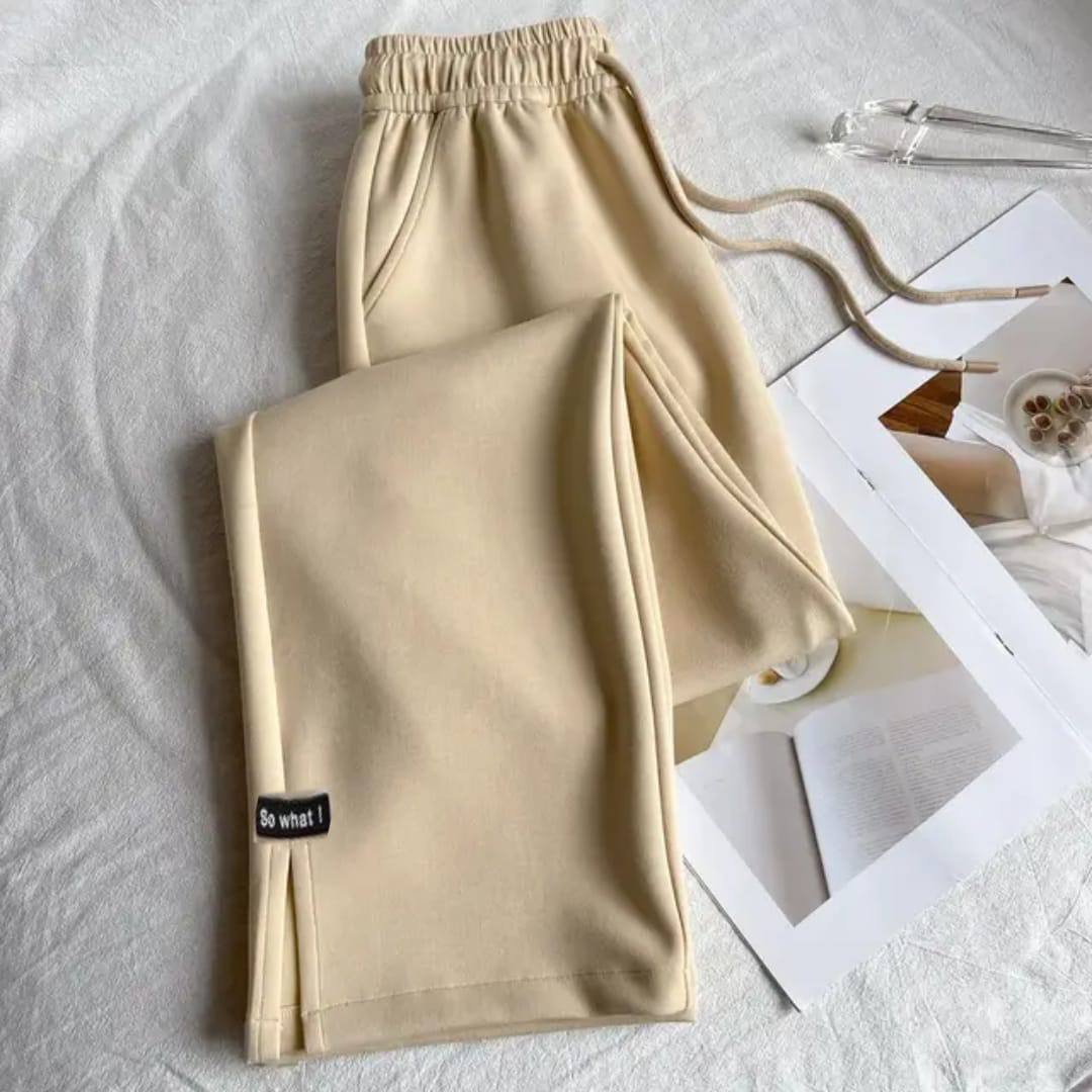 مصغّر المنتج 3: بنطلون شتوي وايد ليج بفتحة – ميلتون تركي