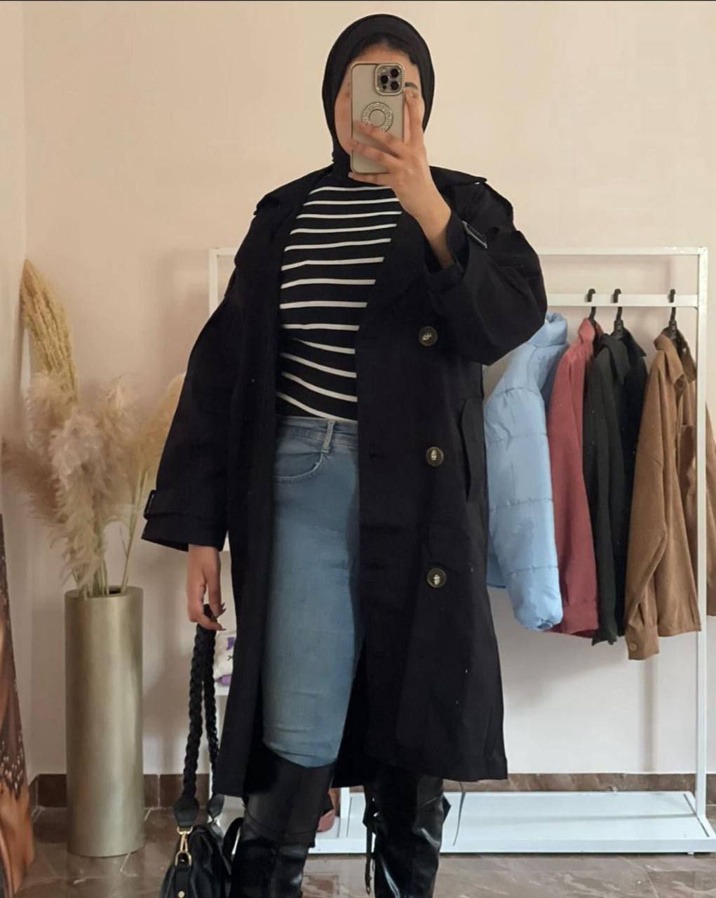 مصغّر المنتج 1: بالطو-تونك جابردين