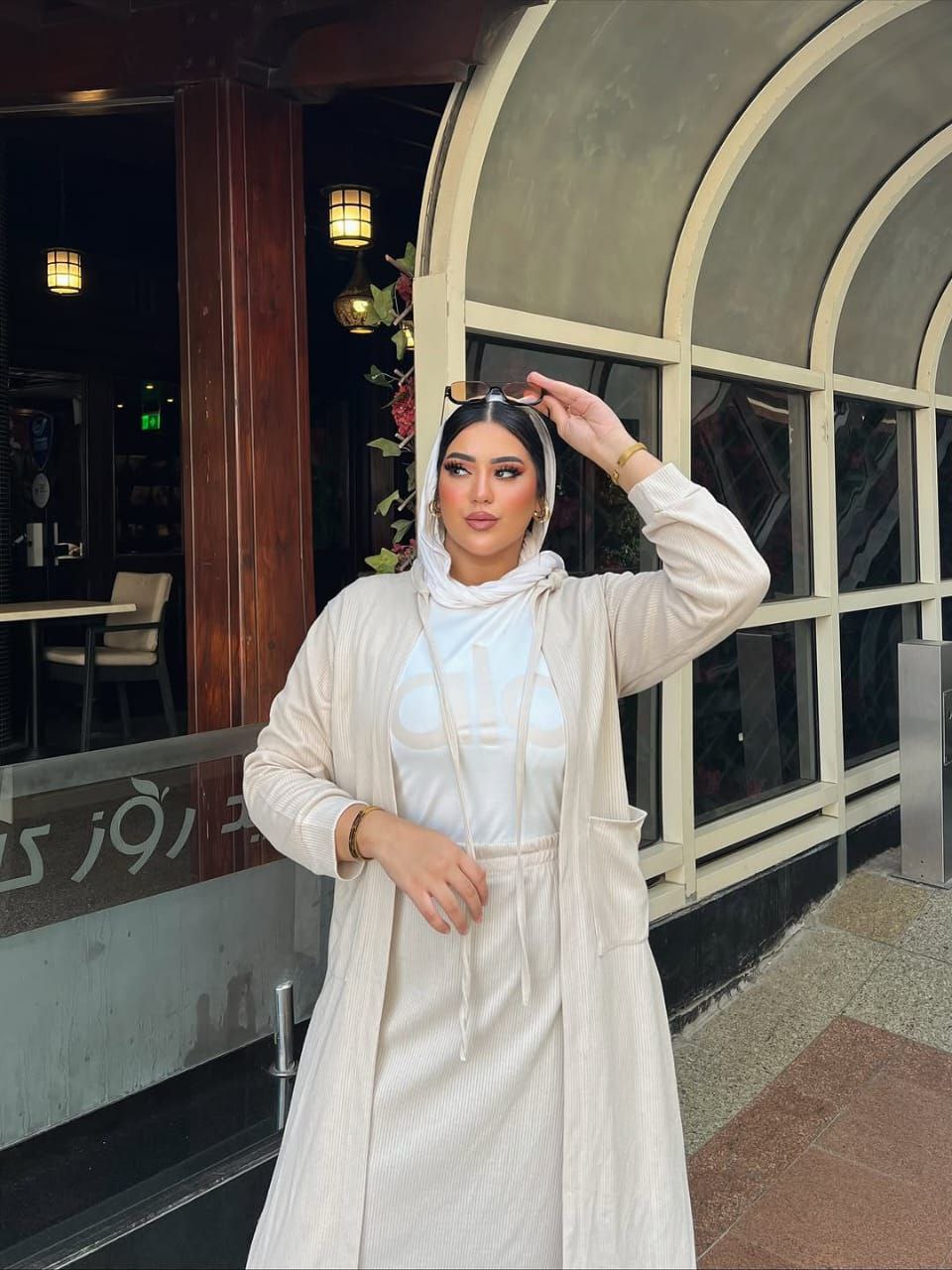 مصغّر المنتج 9: طقم ثلاث قطع "قطيفة مضلع" بتطريز Alo.