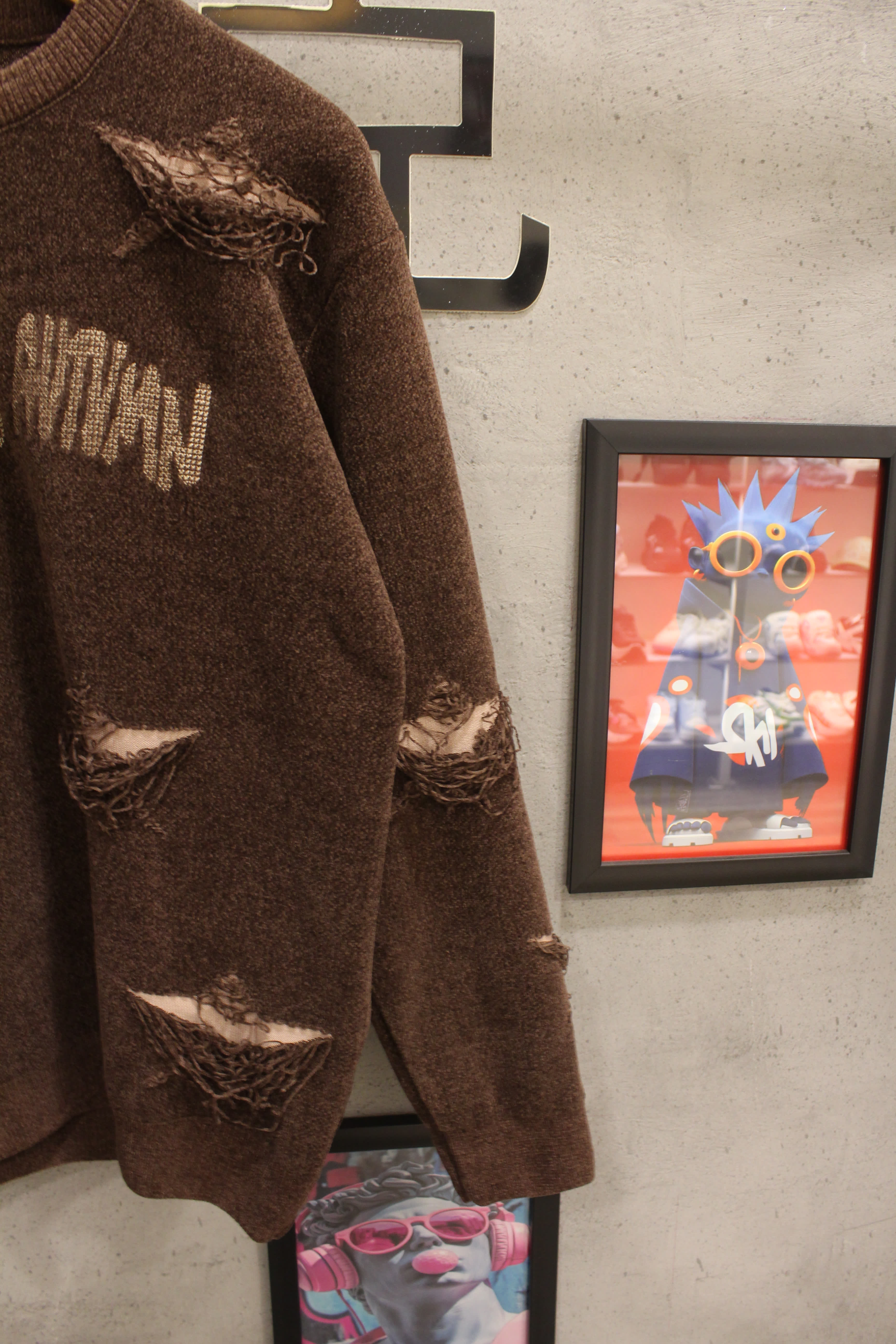 مصغّر المنتج 8: بلوفر قطيفة مقطع