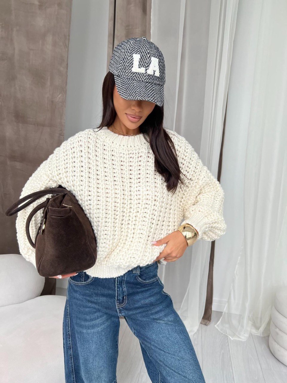 مصغّر المنتج 2: بلوزة تريكو ضفاير