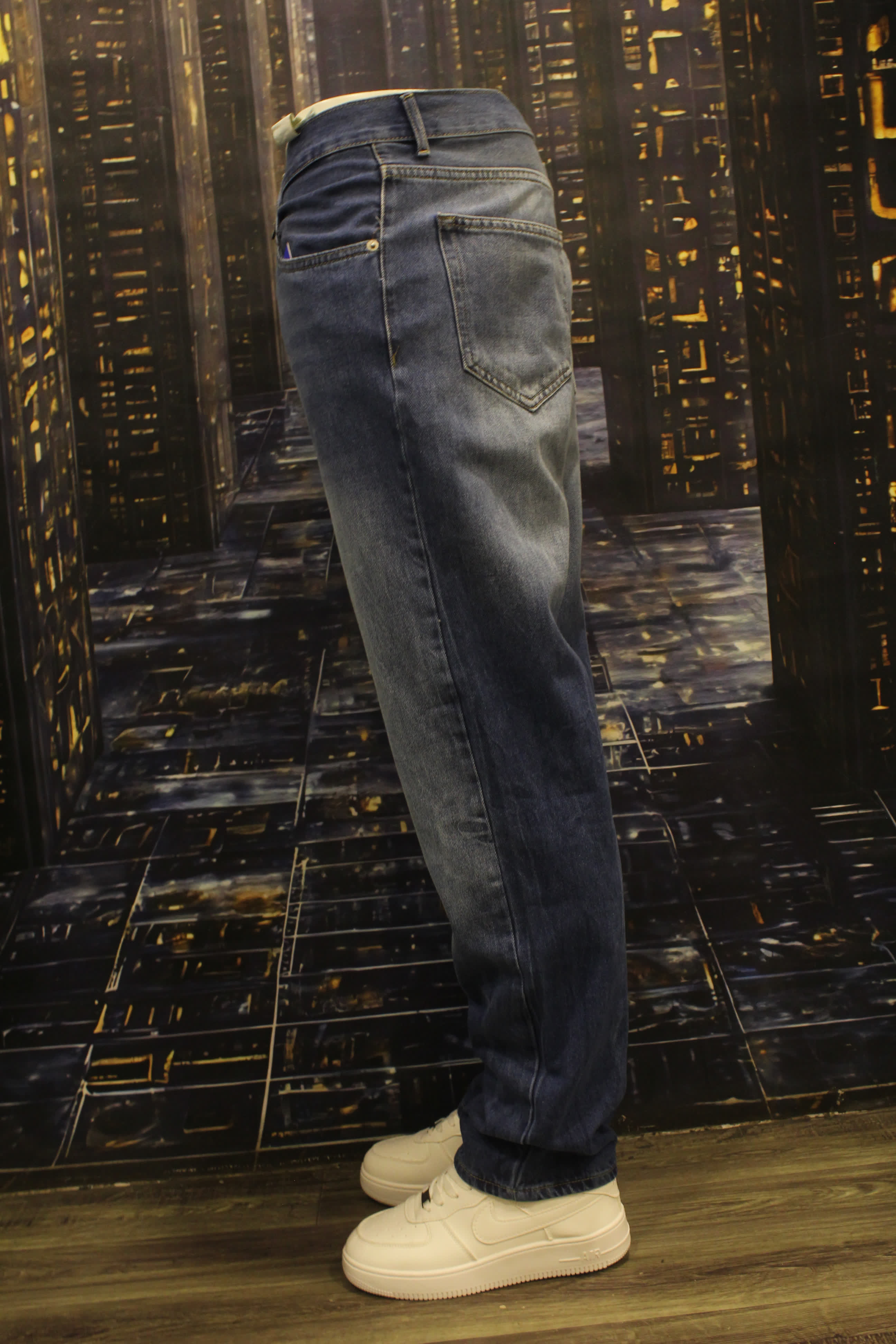 مصغّر المنتج 1: جينز وايد ليج بيزك