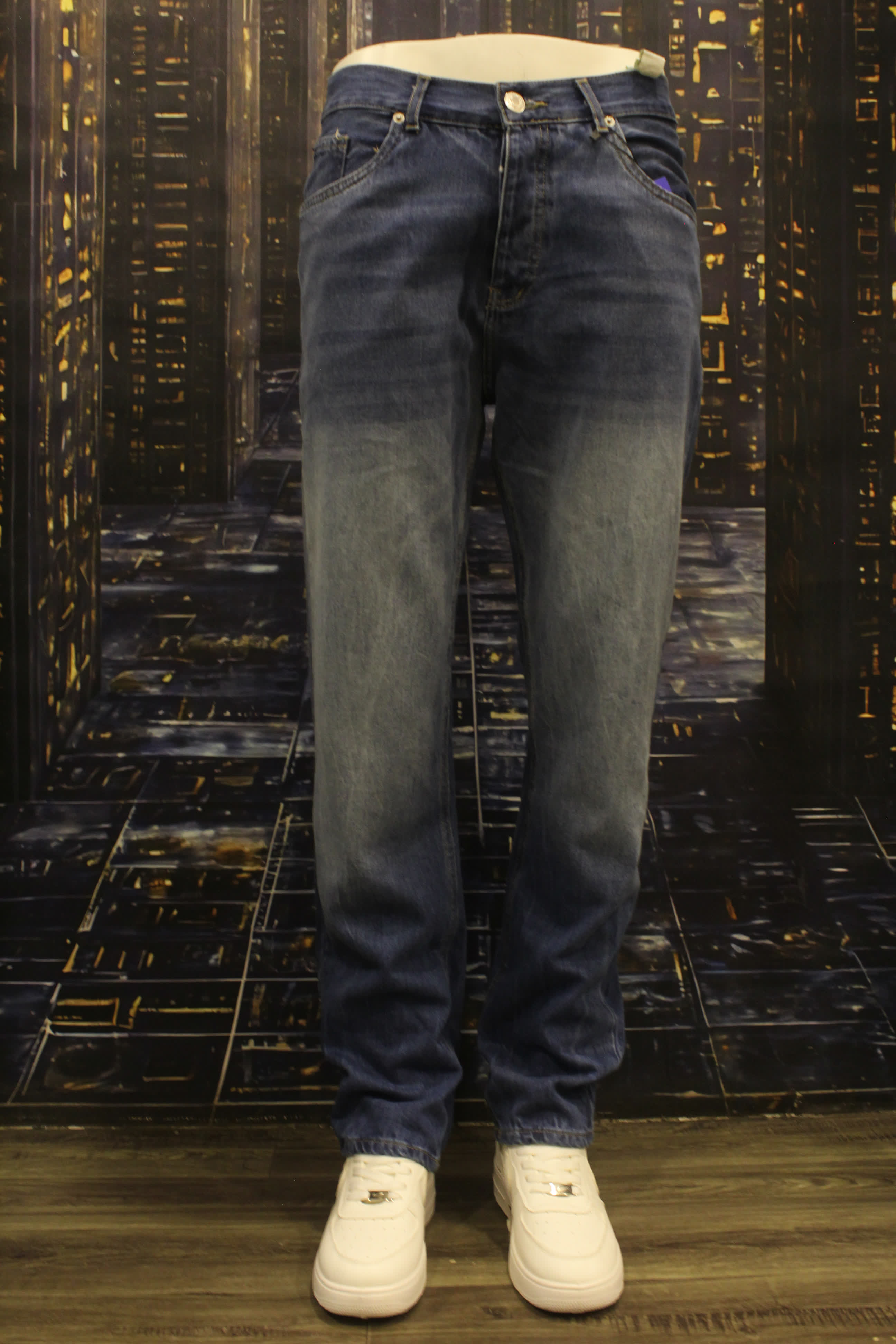 مصغّر المنتج 2: جينز وايد ليج بيزك