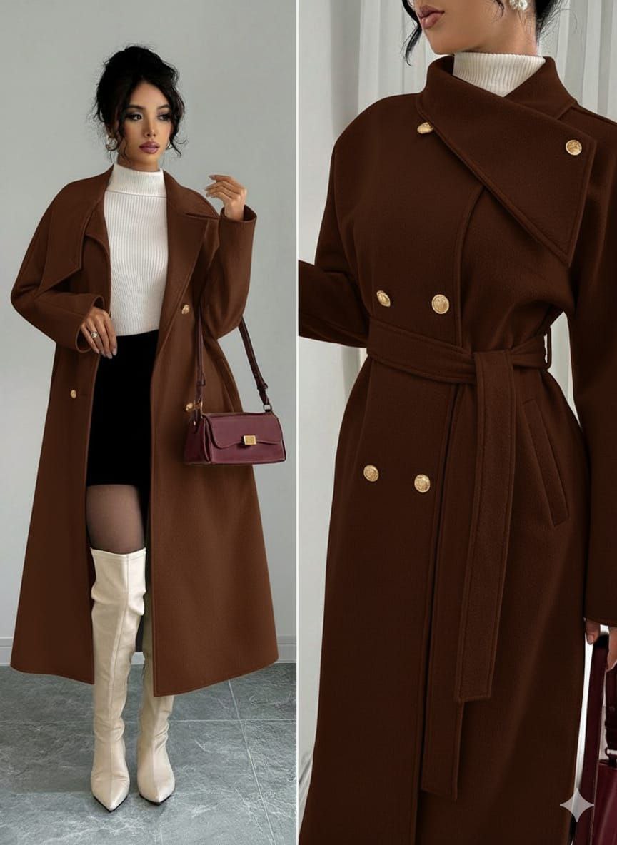 مصغّر المنتج 6: بالطو تونك ليكرا