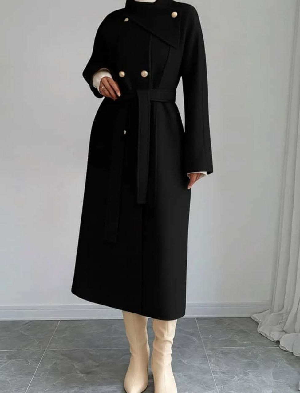 مصغّر المنتج 1: بالطو تونك ليكرا