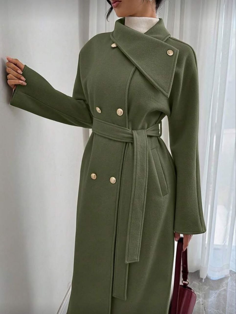 مصغّر المنتج 5: بالطو تونك ليكرا