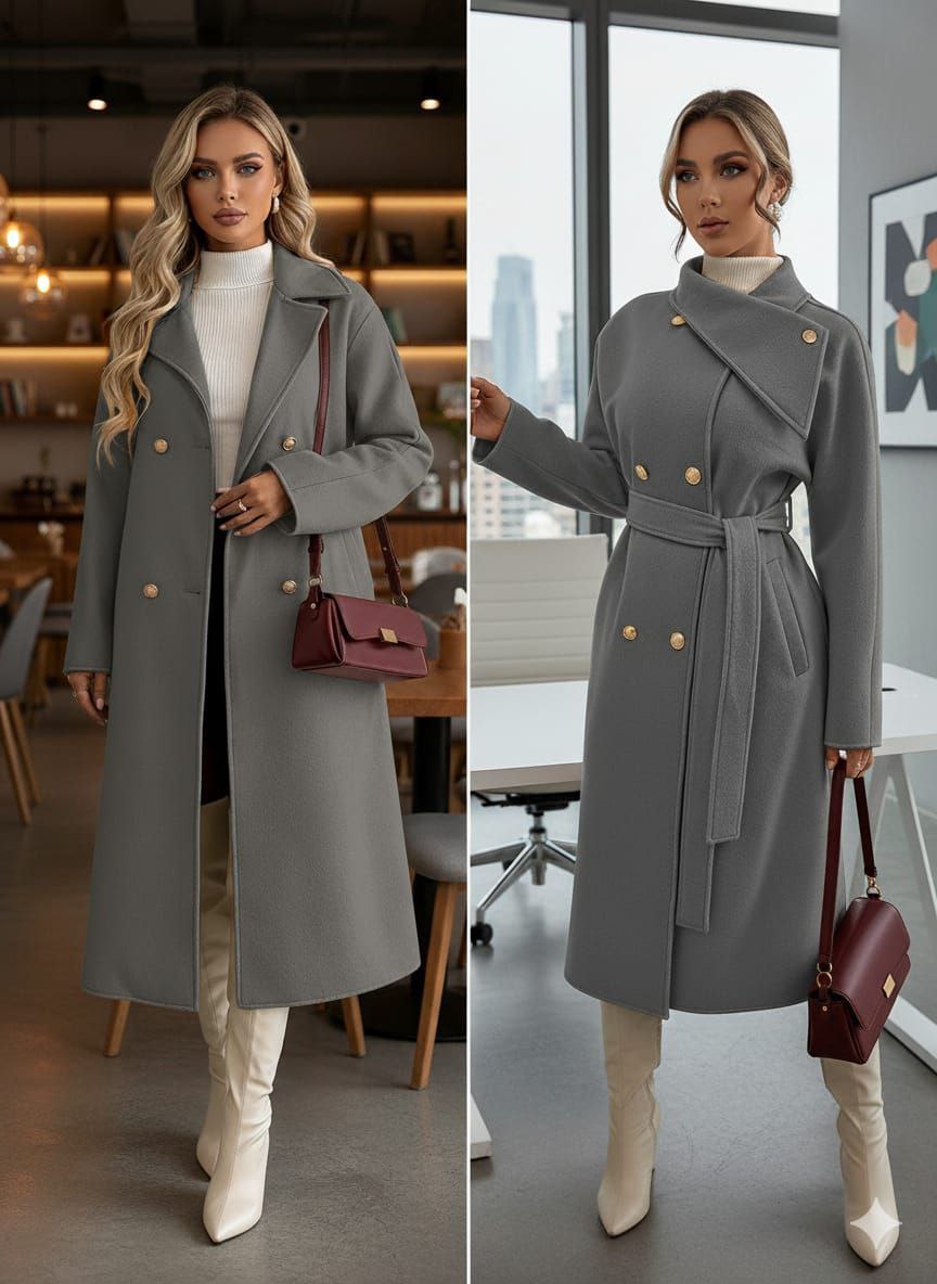 مصغّر المنتج 7: بالطو تونك ليكرا