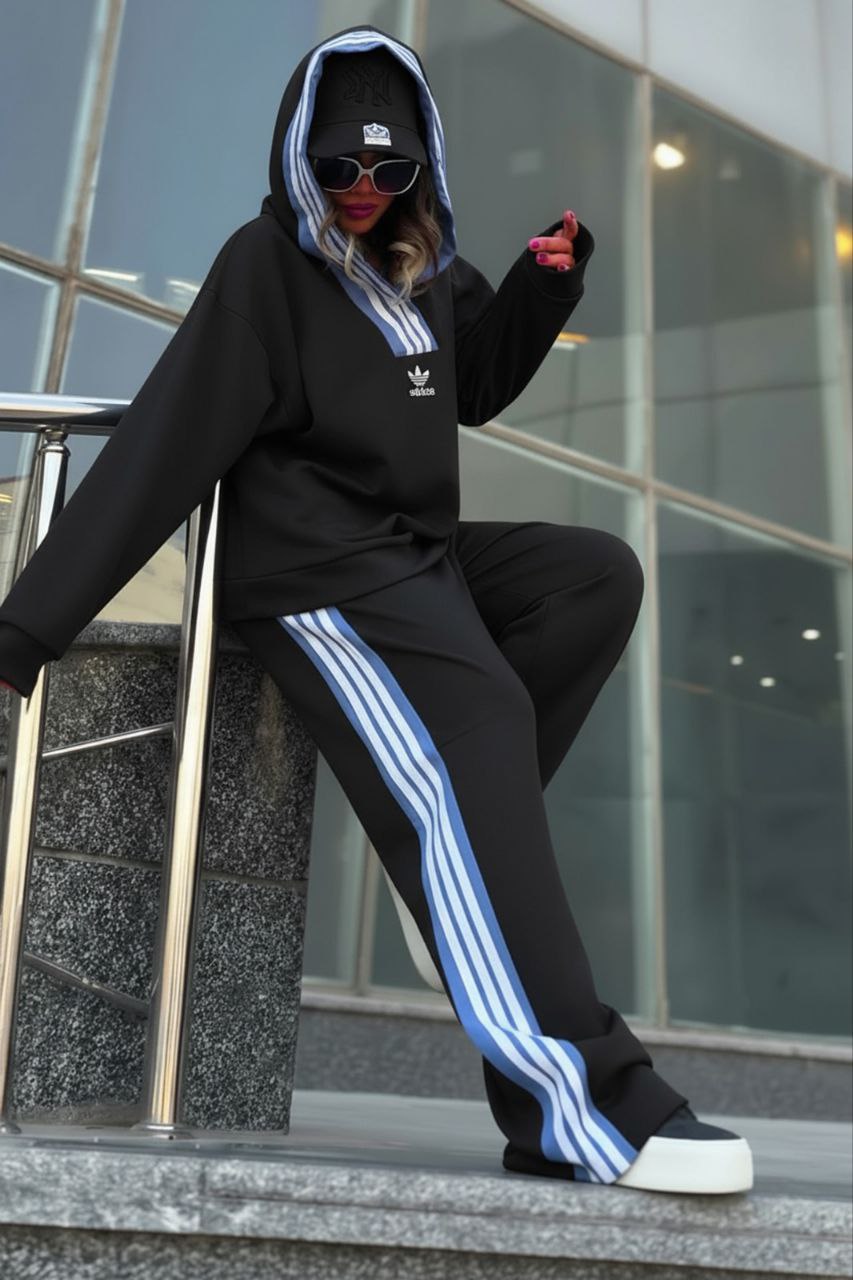 مصغّر المنتج 2: طقم هودي وبنطلون