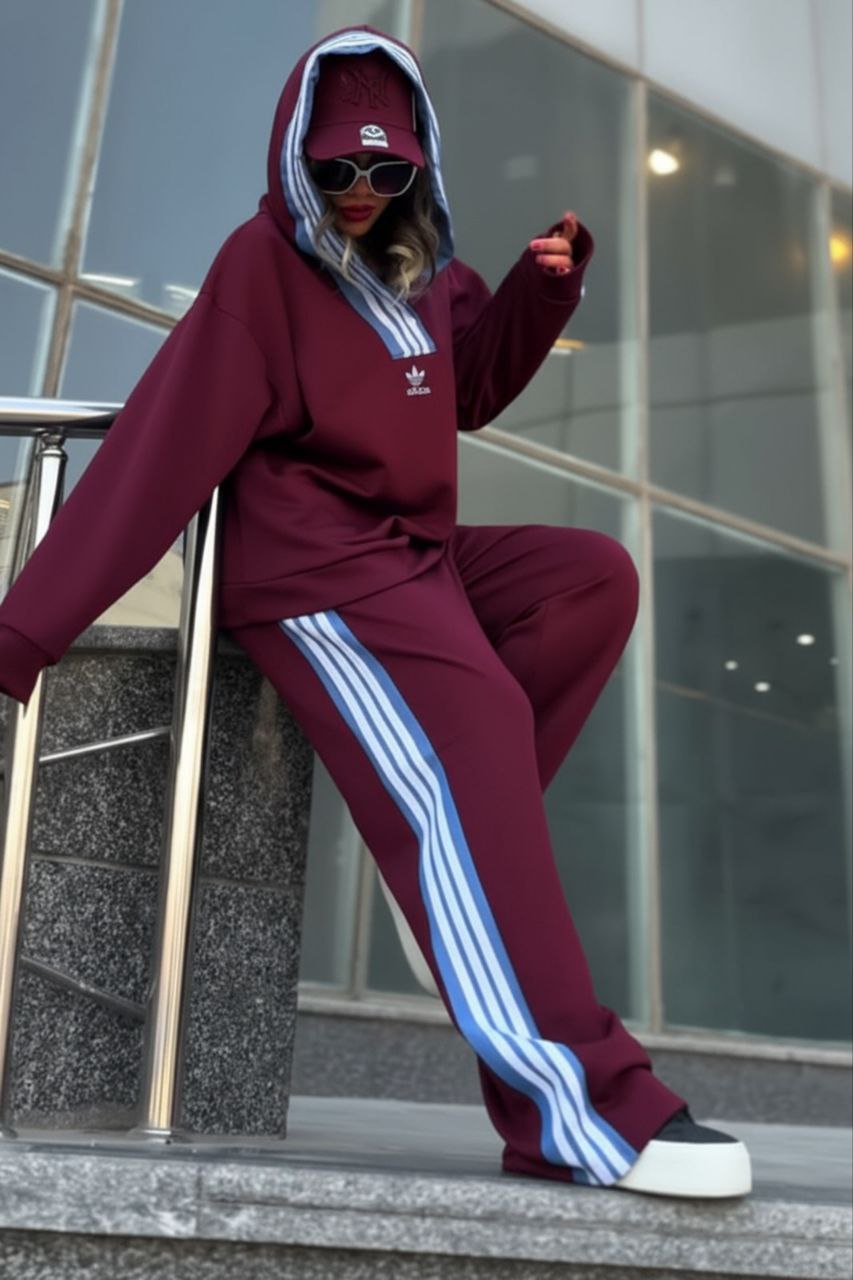 مصغّر المنتج 3: طقم هودي وبنطلون