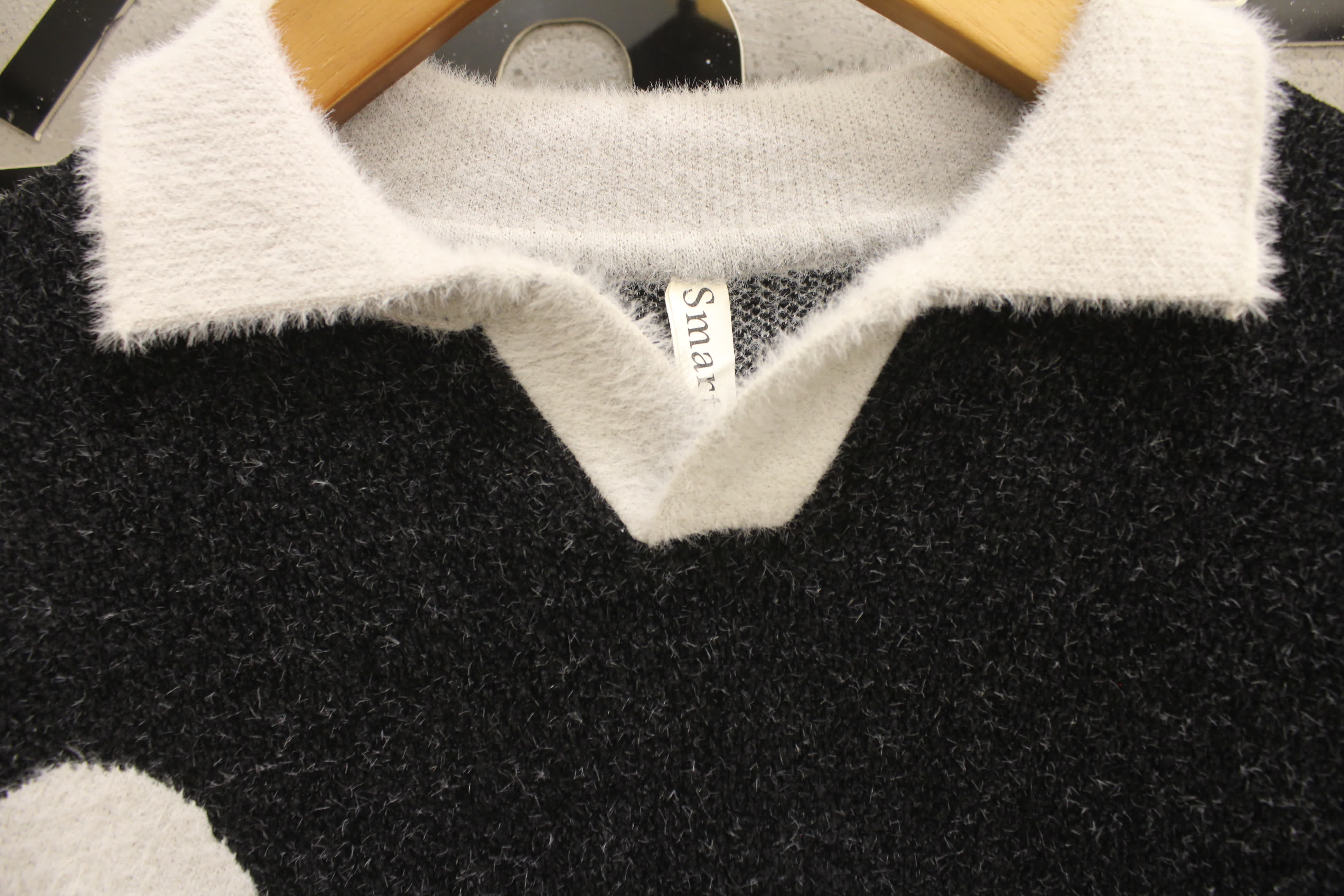 مصغّر المنتج 3: بلوفر تريكو بياقة