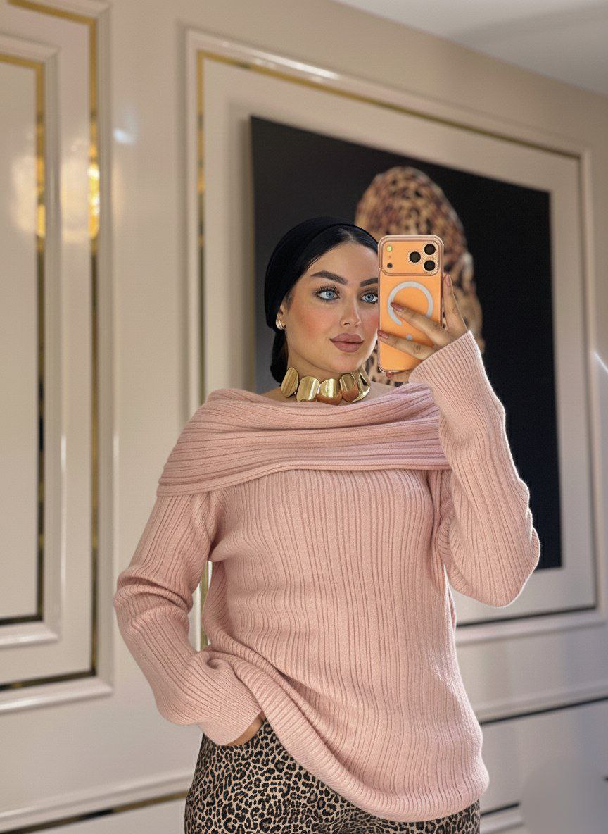 مصغّر المنتج 20: بلوزه عجينه مستورد