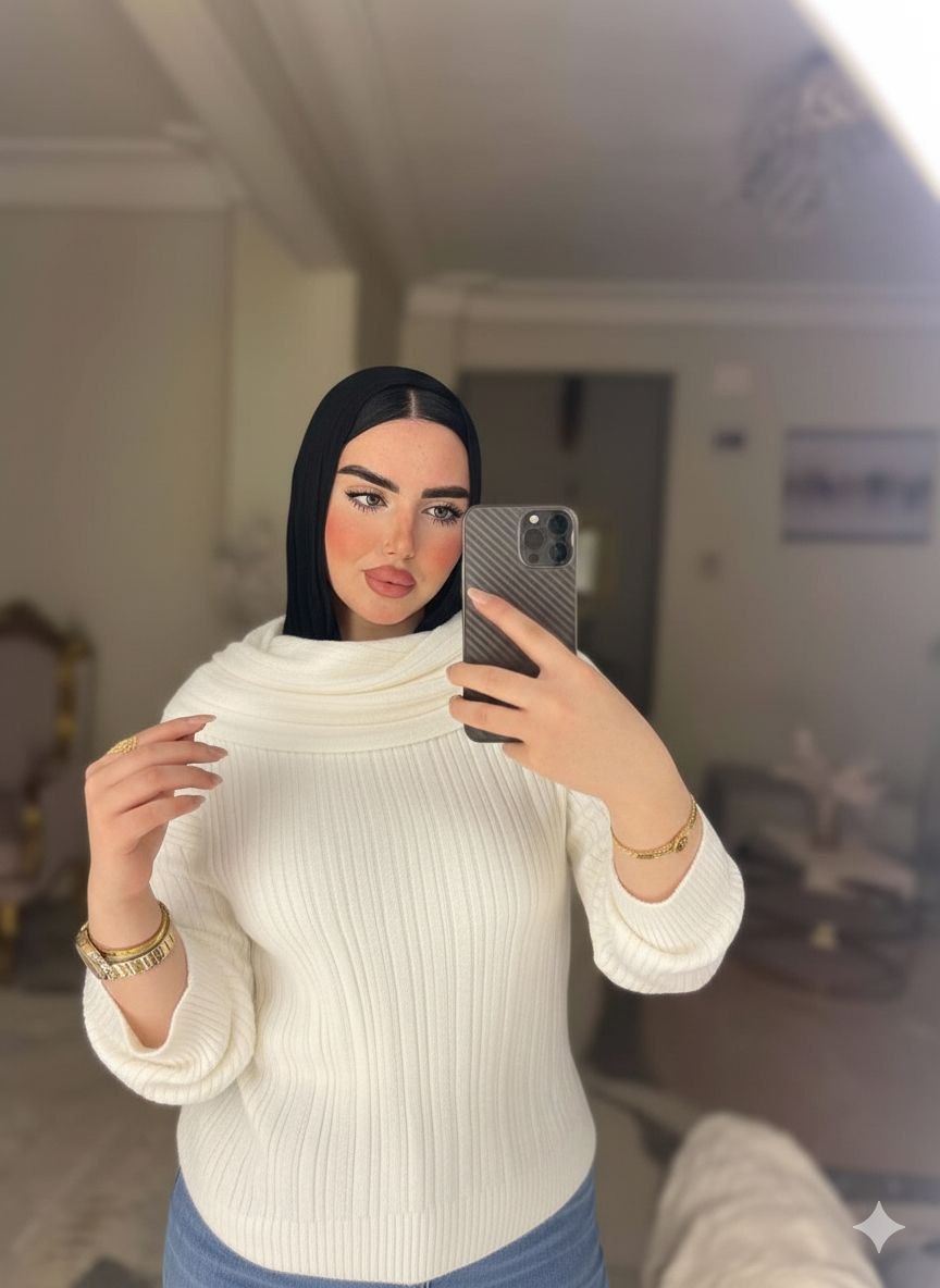 مصغّر المنتج 22: بلوزه عجينه مستورد