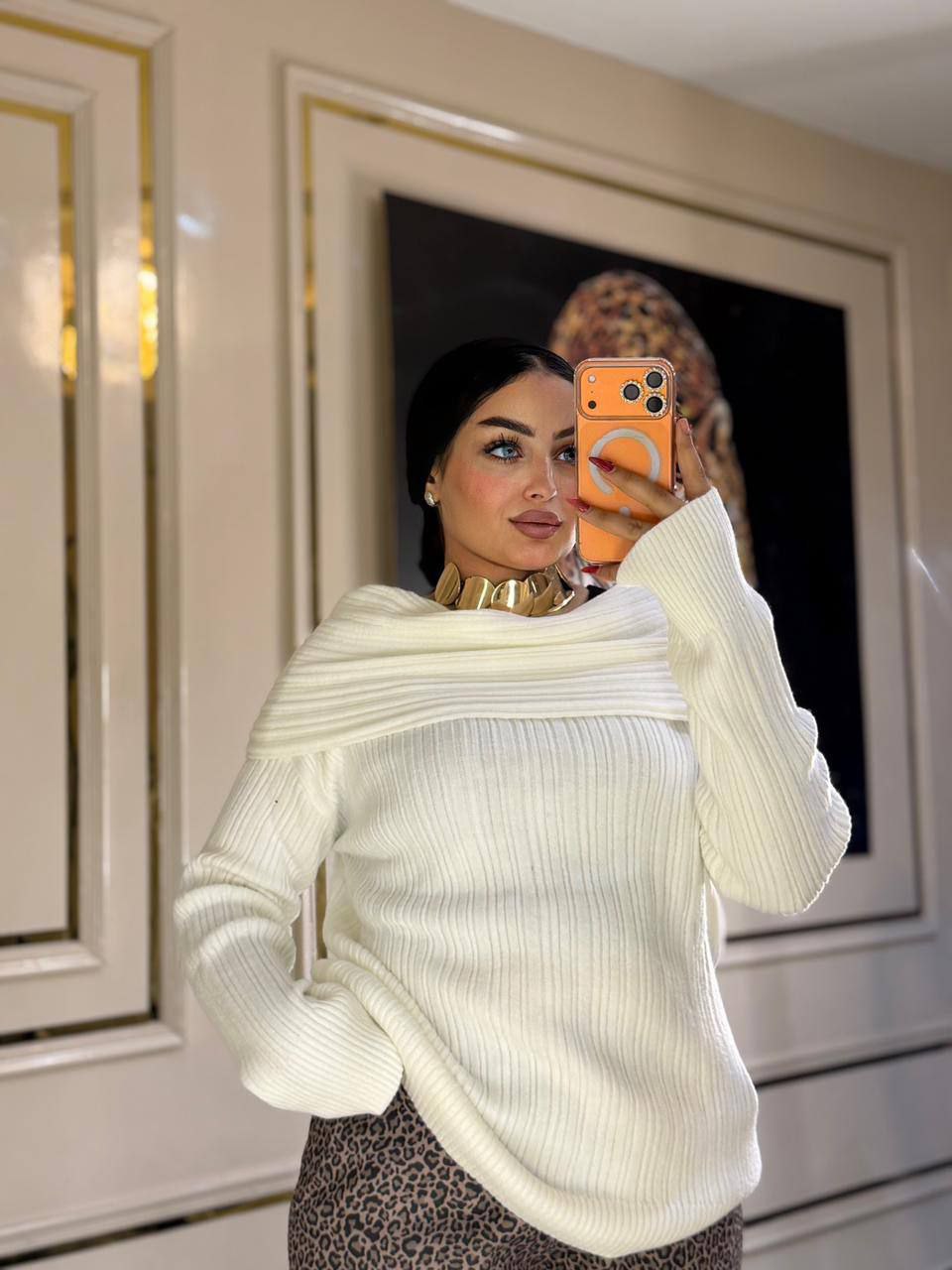 مصغّر المنتج 23: بلوزه عجينه مستورد