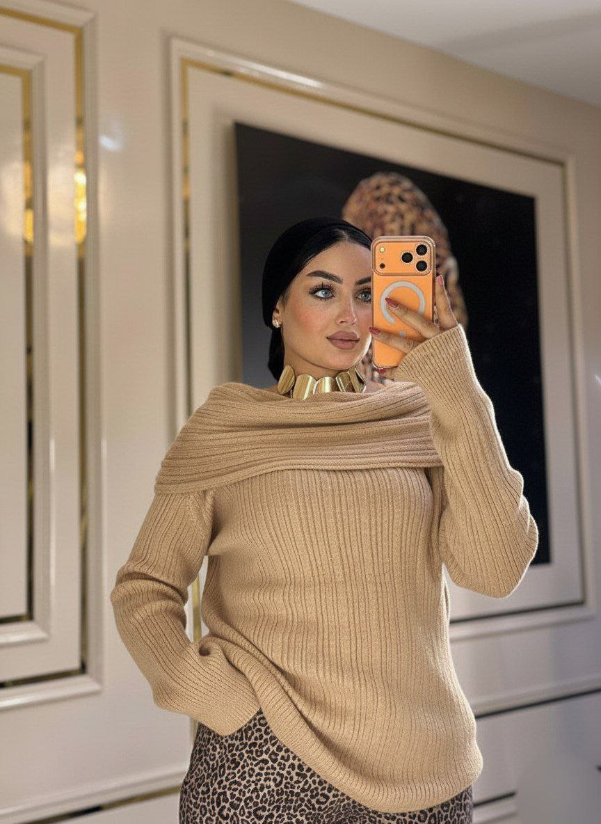 مصغّر المنتج 17: بلوزه عجينه مستورد