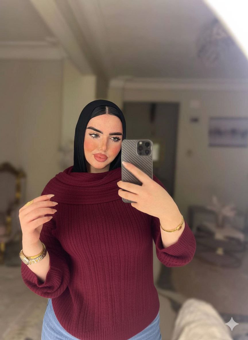 مصغّر المنتج 8: بلوزه عجينه مستورد