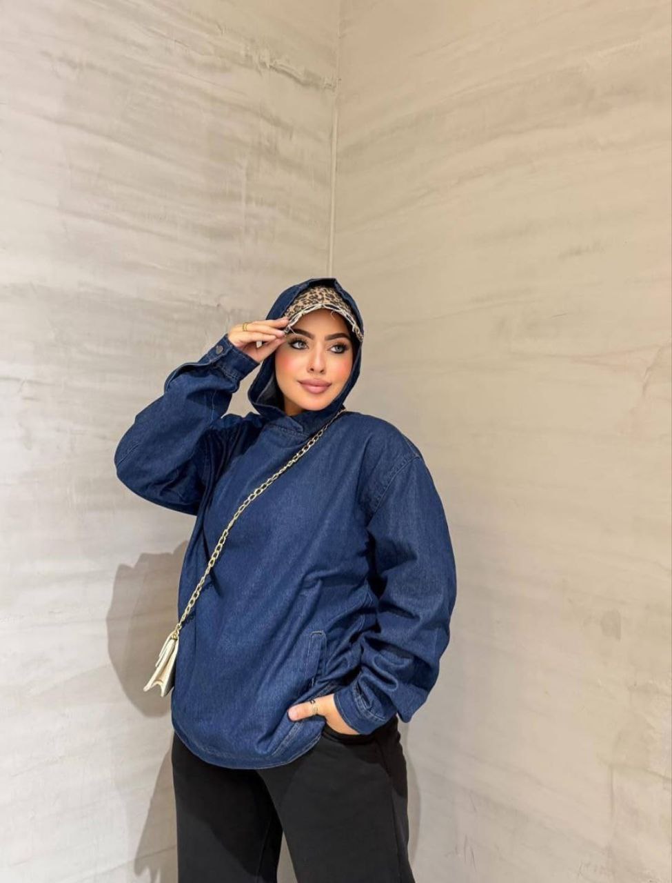 مصغّر المنتج 1: شميز جينز كابتشو