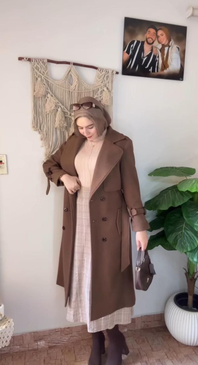 مصغّر المنتج 7: طقم 2 قطعه جيبه وبلطو طويل