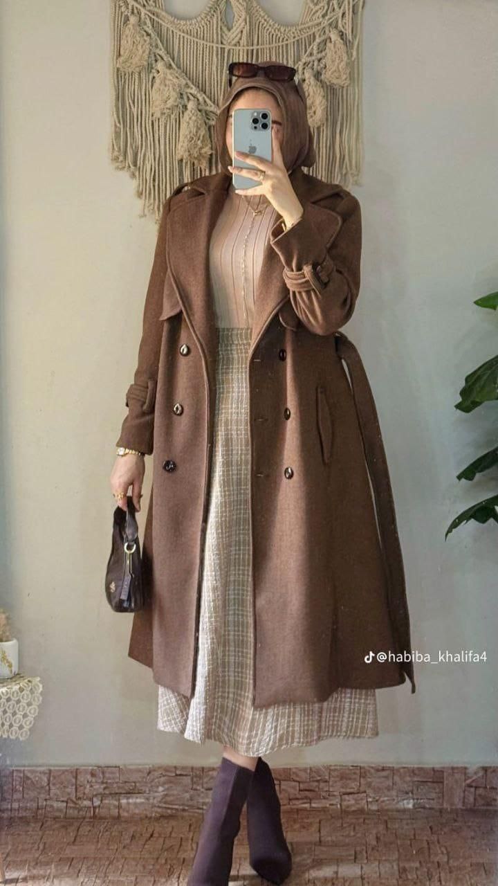 مصغّر المنتج 10: طقم 2 قطعه جيبه وبلطو طويل