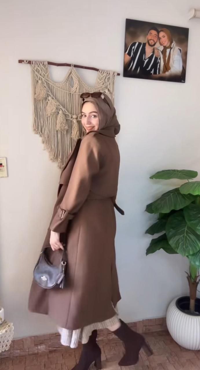 مصغّر المنتج 11: طقم 2 قطعه جيبه وبلطو طويل