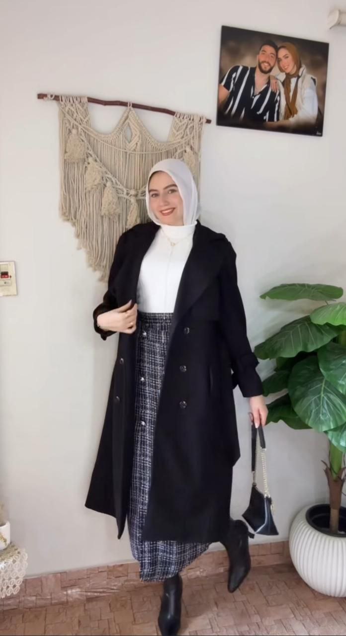 مصغّر المنتج 4: طقم 2 قطعه جيبه وبلطو طويل