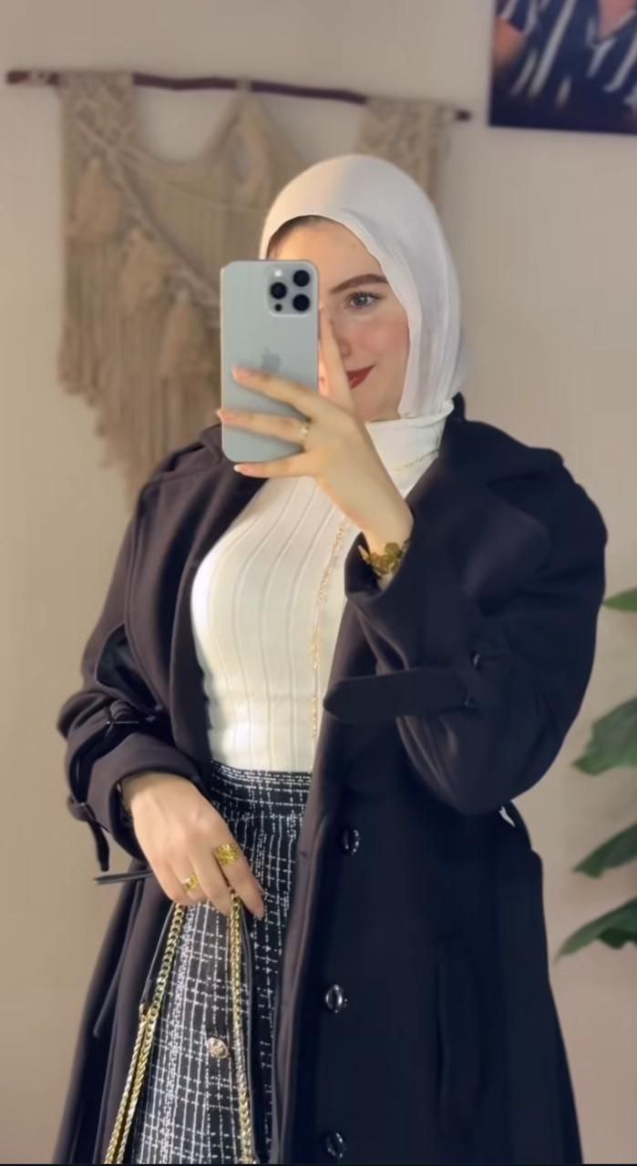 مصغّر المنتج 5: طقم 2 قطعه جيبه وبلطو طويل