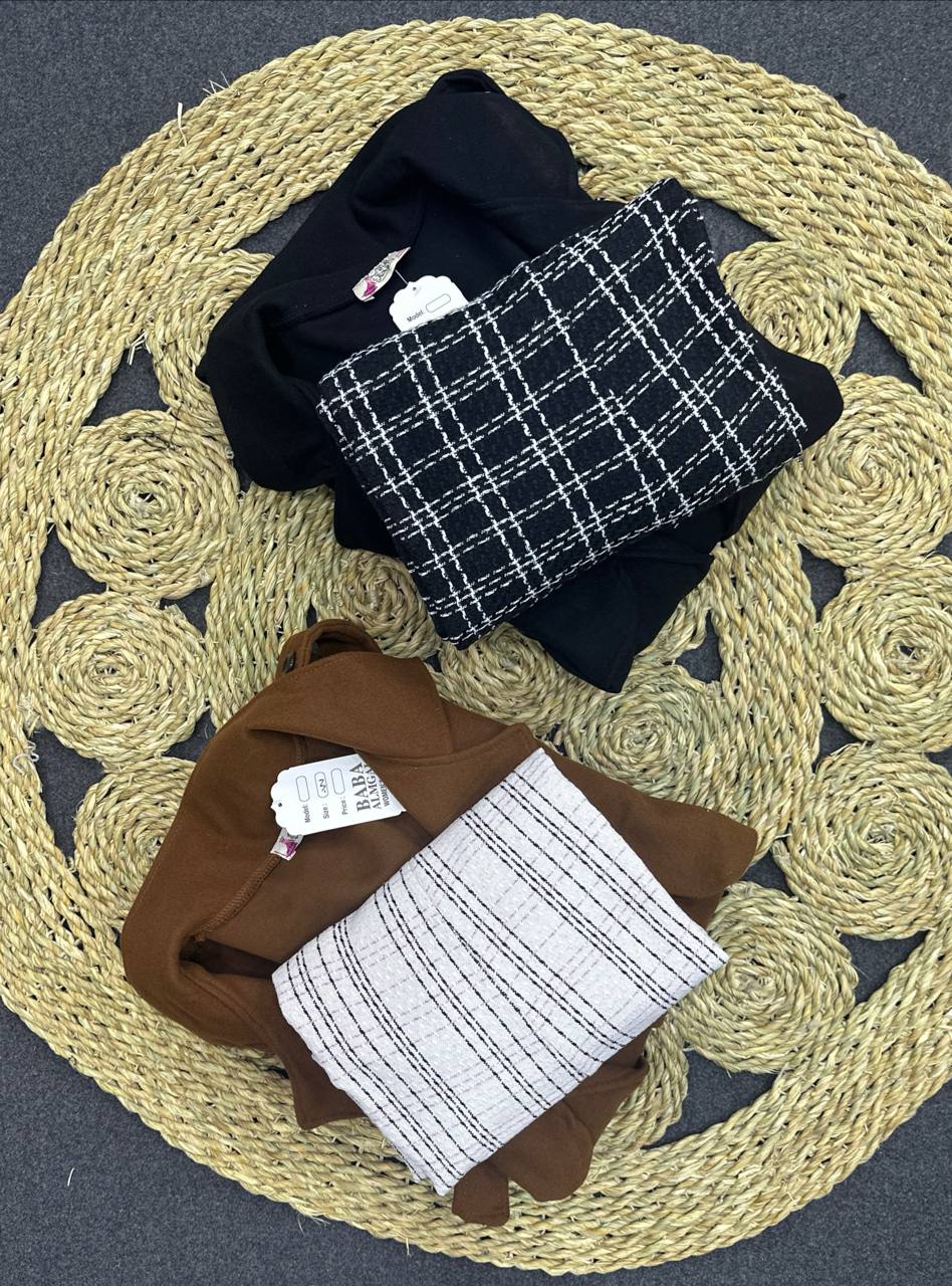 مصغّر المنتج 15: طقم 2 قطعه جيبه وبلطو طويل