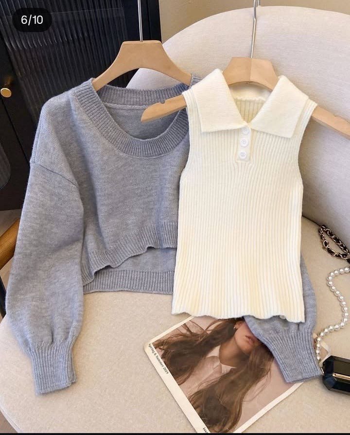 مصغّر المنتج 5: بلوزه قطعتين