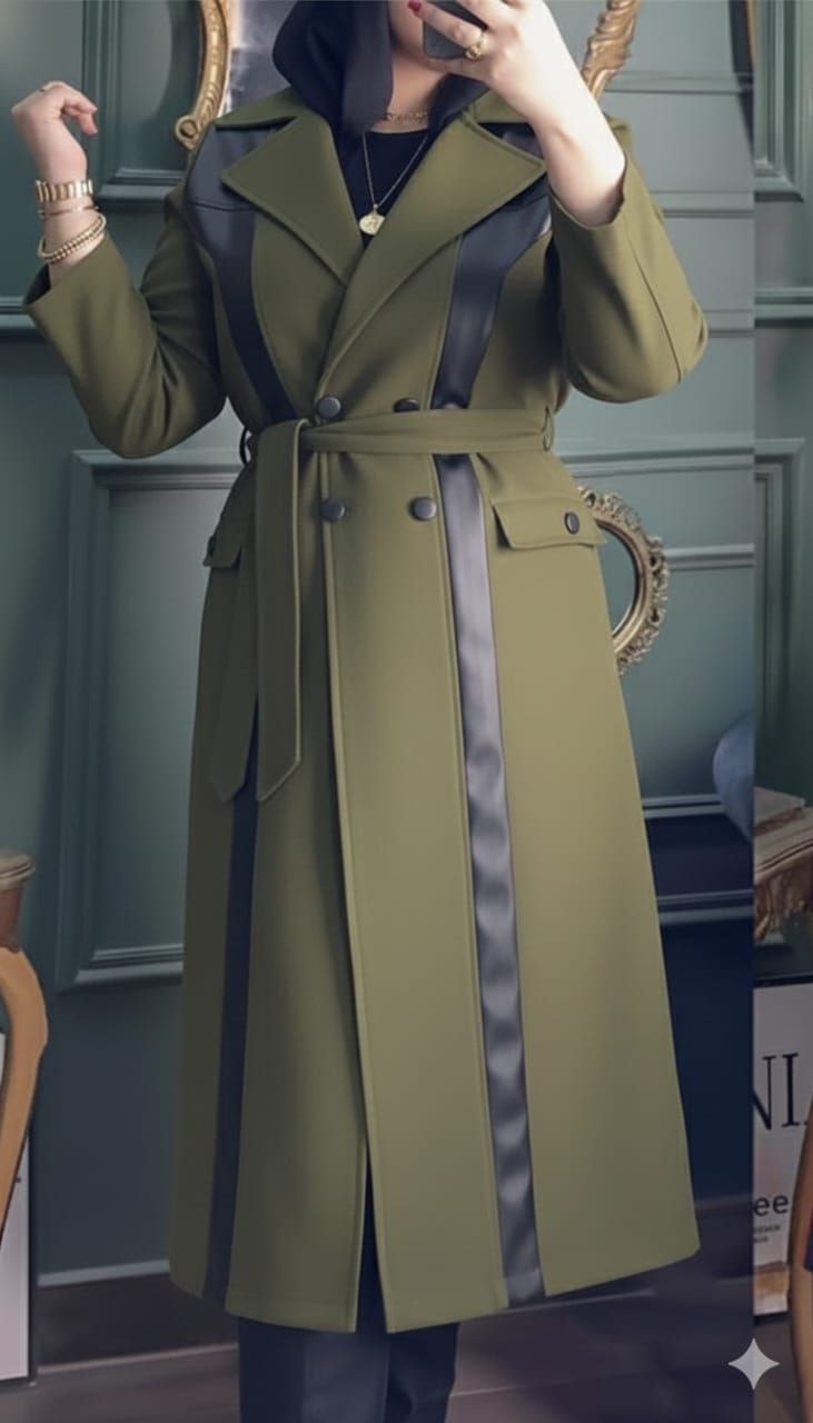 مصغّر المنتج 2: بالطو جوخ في جلد