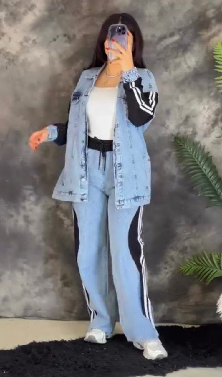 مصغّر المنتج 6: سوت قطعتين جينز