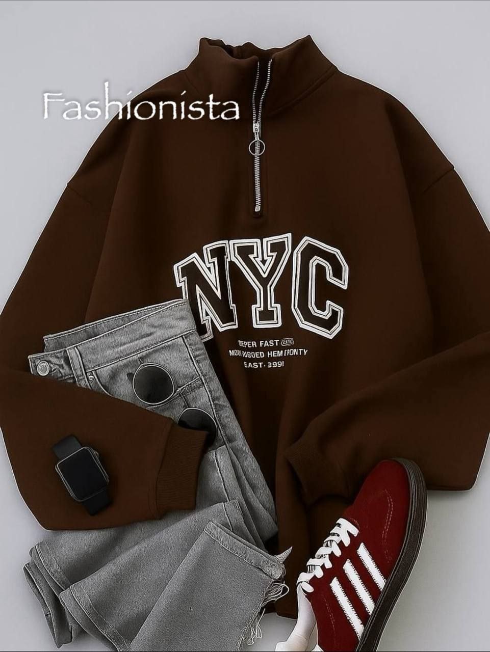 مصغّر المنتج 4: سويت شيرت نص سوسته