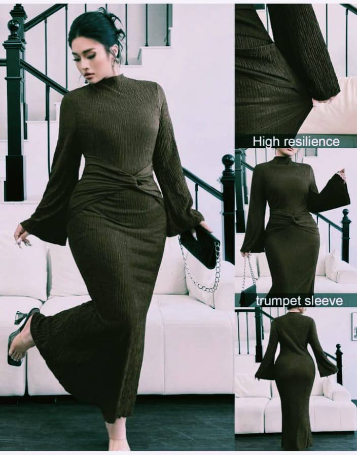 مصغّر المنتج 1: دريس ساده كم مروحه