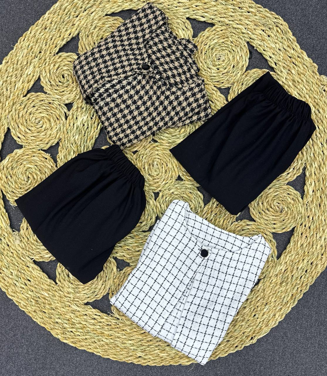 مصغّر المنتج 3: طقم قطعتين بلوزة كاروه