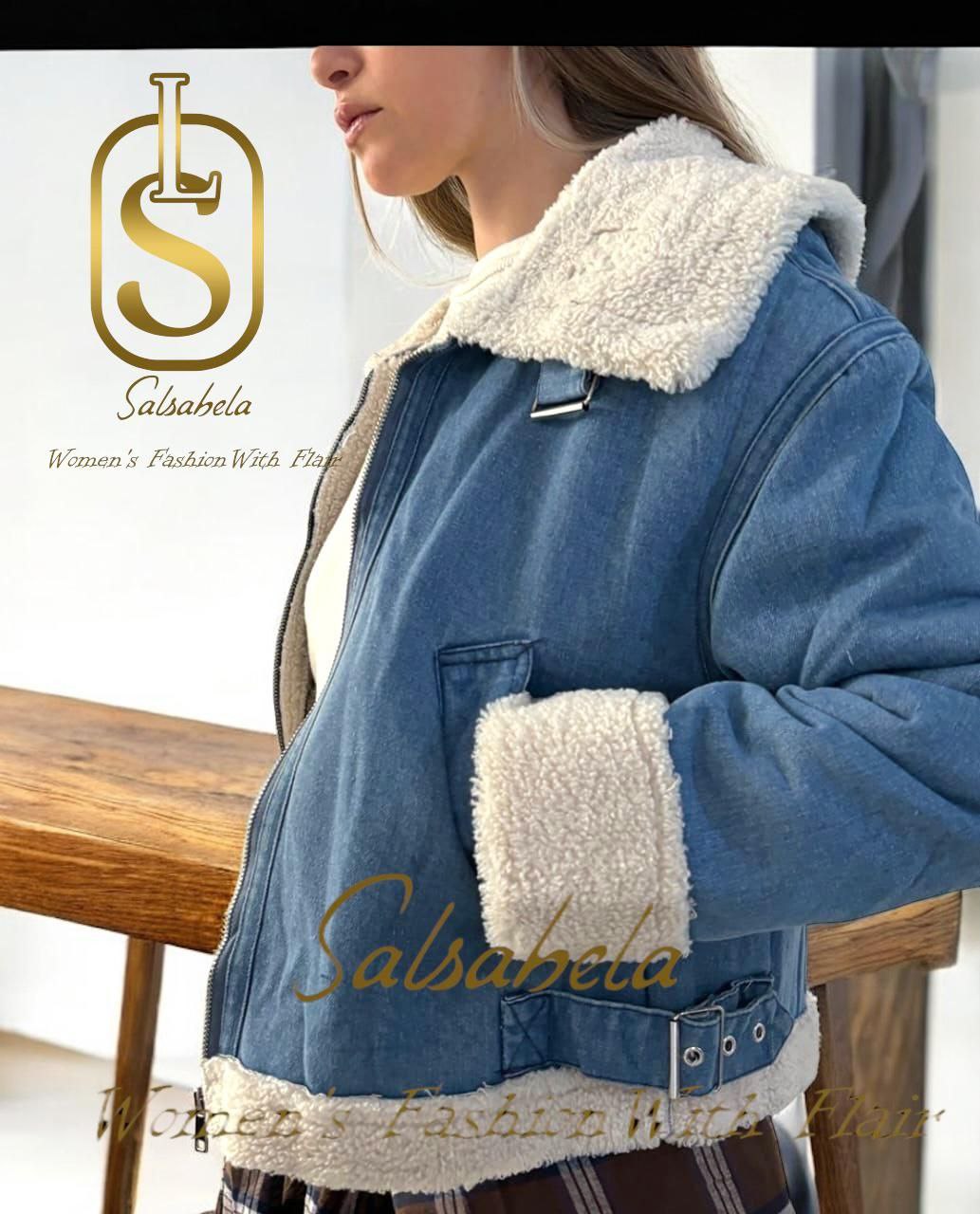 مصغّر المنتج 4: جاكت جينز مبطن فرو