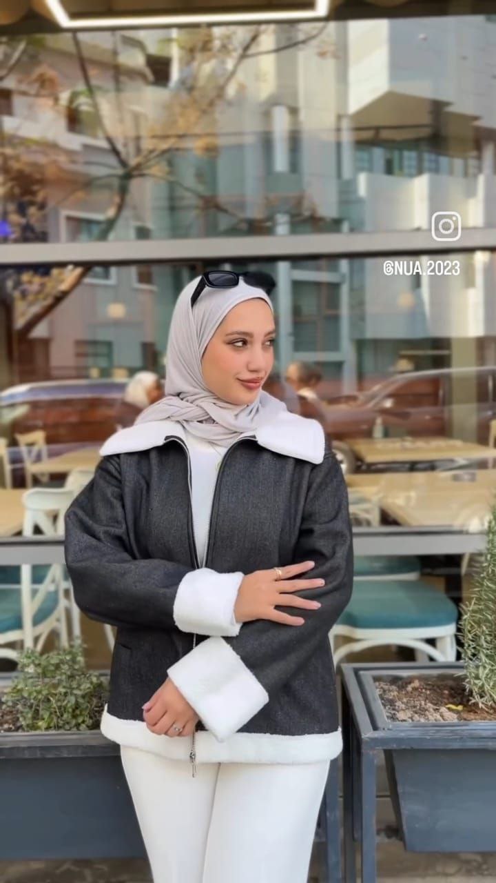 مصغّر المنتج 2: جاكت جينز فرو لوكس