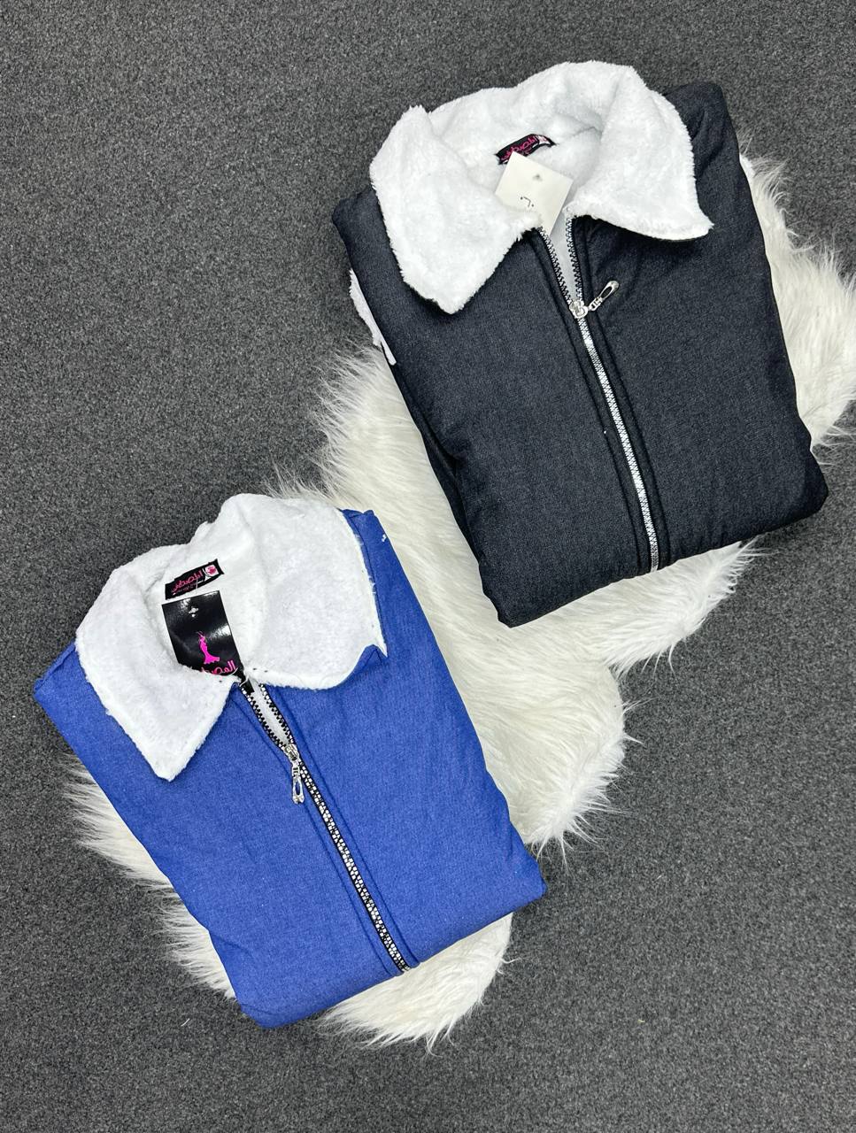 مصغّر المنتج 3: جاكت جينز فرو لوكس