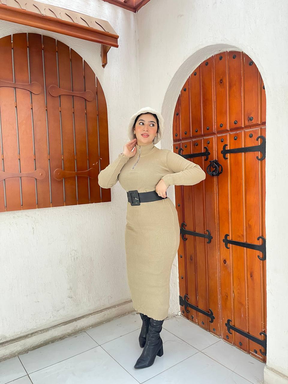 مصغّر المنتج 4: بيزك دريس تريكو سوسته